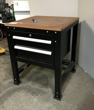 2338 wertafel huvema 70x70x86 cm ladekast 2