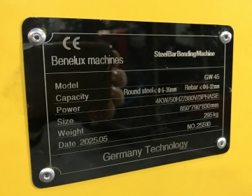 2354 1 betonijzer buigmachine gw45 400 volt 230 volt 4