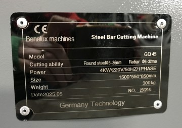 2355 betonijzer knipper go45 400 volt 230 volt 4