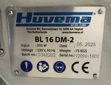 2356 boor freescombinatie huvema bl16 dm 230 volt 4