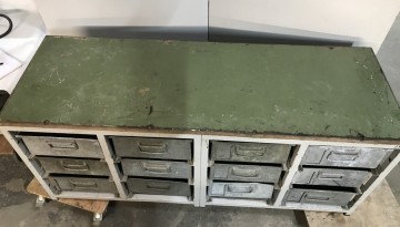 2358 bakkenkast 161x55x75 cm vintage normaalbakken 3