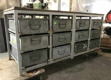 2358 bakkenkast 161x55x75 cm vintage normaalbakken 4