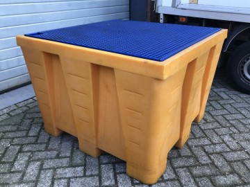 2359 lekbak kunststof ibc geschikt 129x129x90 cm 1
