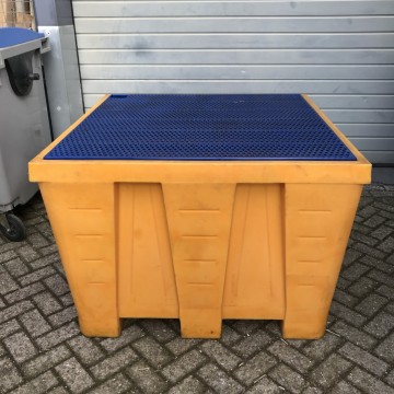 2359 lekbak kunststof ibc geschikt 129x129x90 cm 2