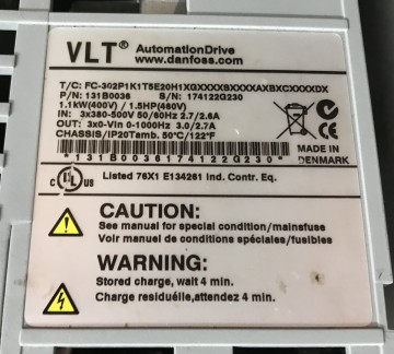 2361 frequentie regelaar danfoss div modellen 3