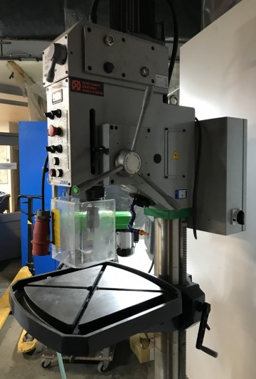 2376 kolomboormachine huvema hu40 g vario 400 volt 4