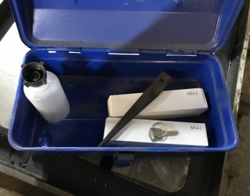 2376 kolomboormachine huvema hu40 g vario 400 volt 5