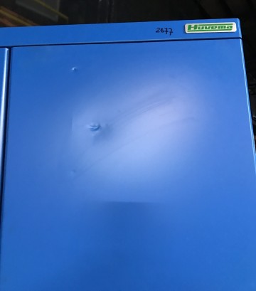 2377 metalen 2 deurs kast huvema 92x45x1995 cm 4