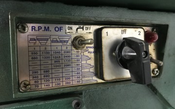 2389 kolomboor freesmachine rexon rdm500 m 400 volt 5