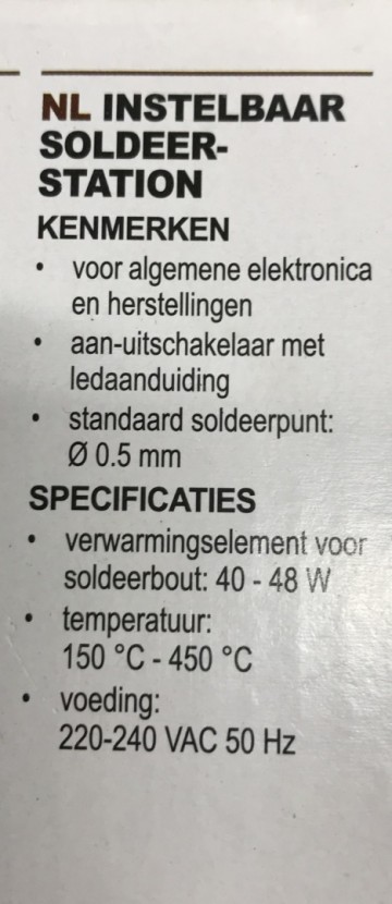 2400 soldeerbout velleman soldeerpot weller 4