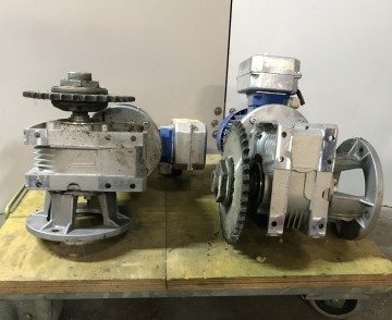 2413 elektromotor met vertragingskast 400 volt 2