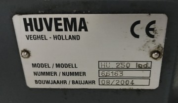 2421 afkortzaag huvema hu250 industry 400 volt andy 3