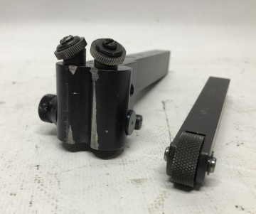 2434 kartelapparaat 1x enkel wiel en 1x dubbel wiel 2