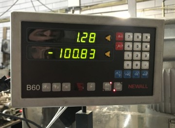 2444 draaibank huvema hu360x1000 400 volt 6