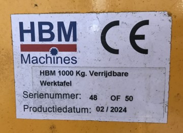 2452 heftafel hbm1000 kg 51x1015x101 cm 3
