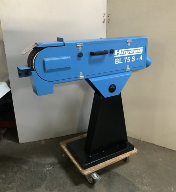 2456 bandschuurmachine huvema bl75 s 4 400 volt 2