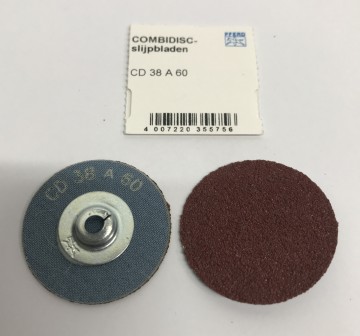 2465 1 pferd combidisk slijpschijfjes cd  38a 60