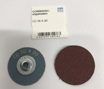 2465 2 pferd combidisk slijpschijfjes cd 38a 120