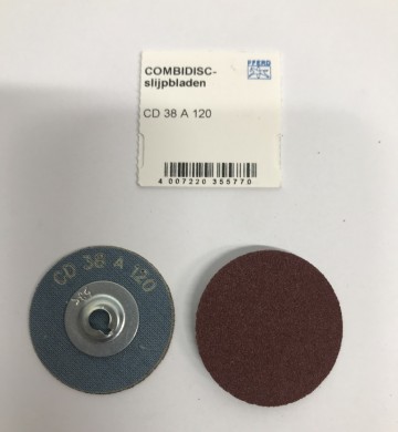2465 3 pferd combidisk slijpschijfjes cd 38a 120