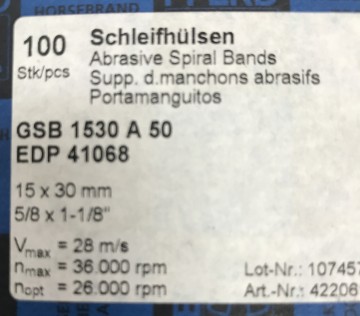 2468 4 pferd slijphulzen gsb 1530 a 50 2