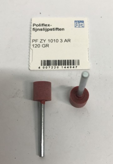 2472 2 poliflex fijnslijpstiften pferd pf zy 1010 3 ar 120 gr