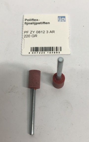 2472 3 poliflex fijnslijpstiften pferd pf zy 0812 3 ar 220 gr