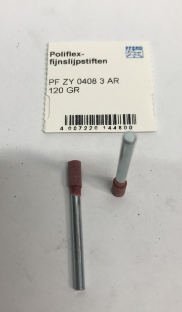 2472 7 poliflex fijnslijpstiften pferd pf zy 0408 3 ar 120 gr