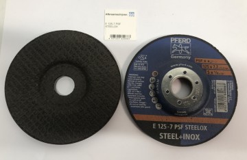 2474 3 afbraamschijf e125  7 psf steelinox