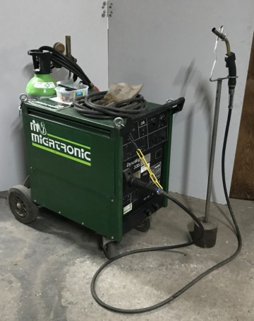 2496 lasapparaat mig migatronic max 335 amp 1