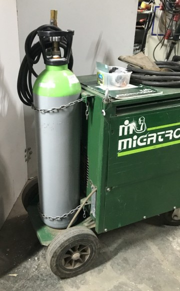 2496 lasapparaat mig migatronic max 335 amp 4