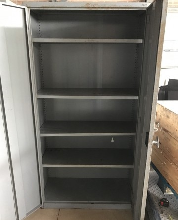 2502 2 metalen 2 deurs kast 100x46x195 cm 3