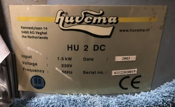 2504 houtmot afzuiger huvema hu2 dc 230 volt 4