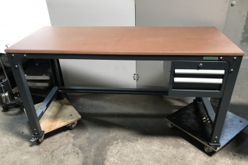 2545 werkbank huvema 170x695x86 cm 2 ladenblok 1