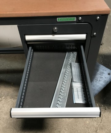 2545 werkbank huvema 170x695x86 cm 2 ladenblok 4