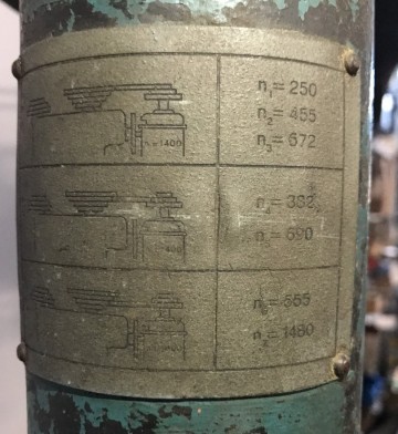 2553 kolomboor 8 snelheden 400 volt 3