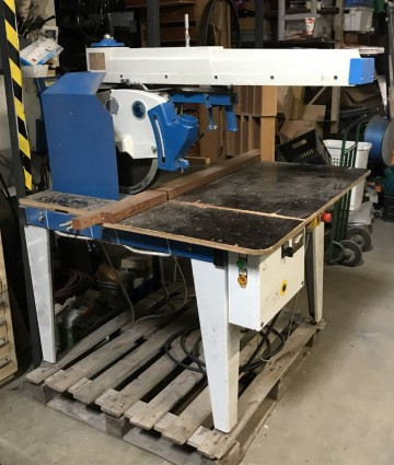 2558 radiaal zaagmachine omga radial 700 7 400 volt 140x140x160 cm 2