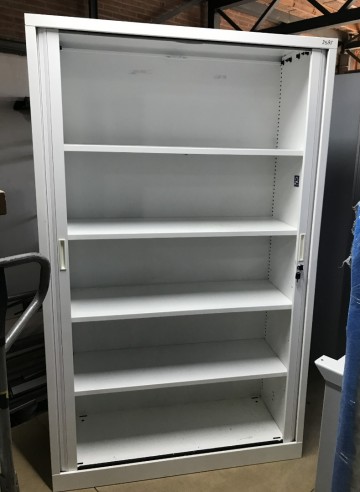 2585 roleurkast 120x43x198 cm wit 2