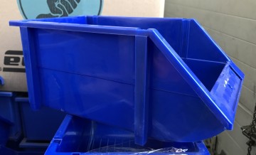 2589 1 bakjes blauw 21x1x14 cm 351