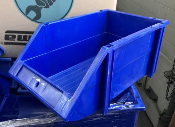 2589 1 bakjes blauw 21x1x14 cm 352