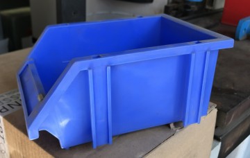 2589 3 bakjes blauw 12x18x8 cm 6