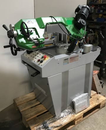 2591 bandzaag huvema hu270 n 4 topline 400 volt 1