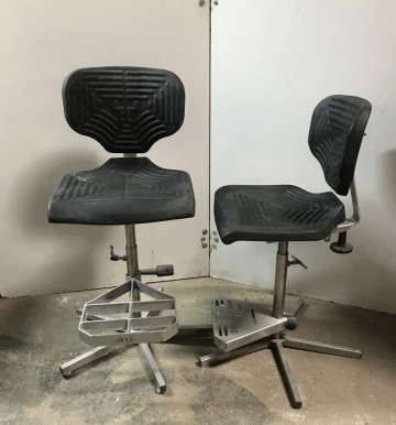 2598 werkplaatsstoel hoogte min 54 max84 cm 1