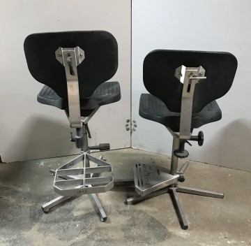 2598 werkplaatsstoel hoogte min 54 max84 cm 2