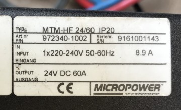2608 acculader micropower 24v 50a 3