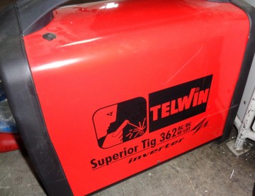 Telwin tig 362 ac dc 350amp 400v 1 2
