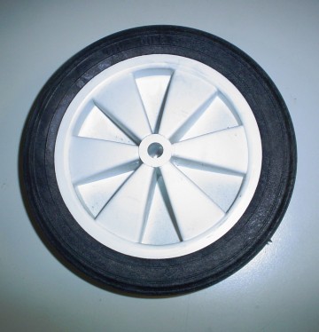 Wiel kunststof 150x25x8mm gat 1